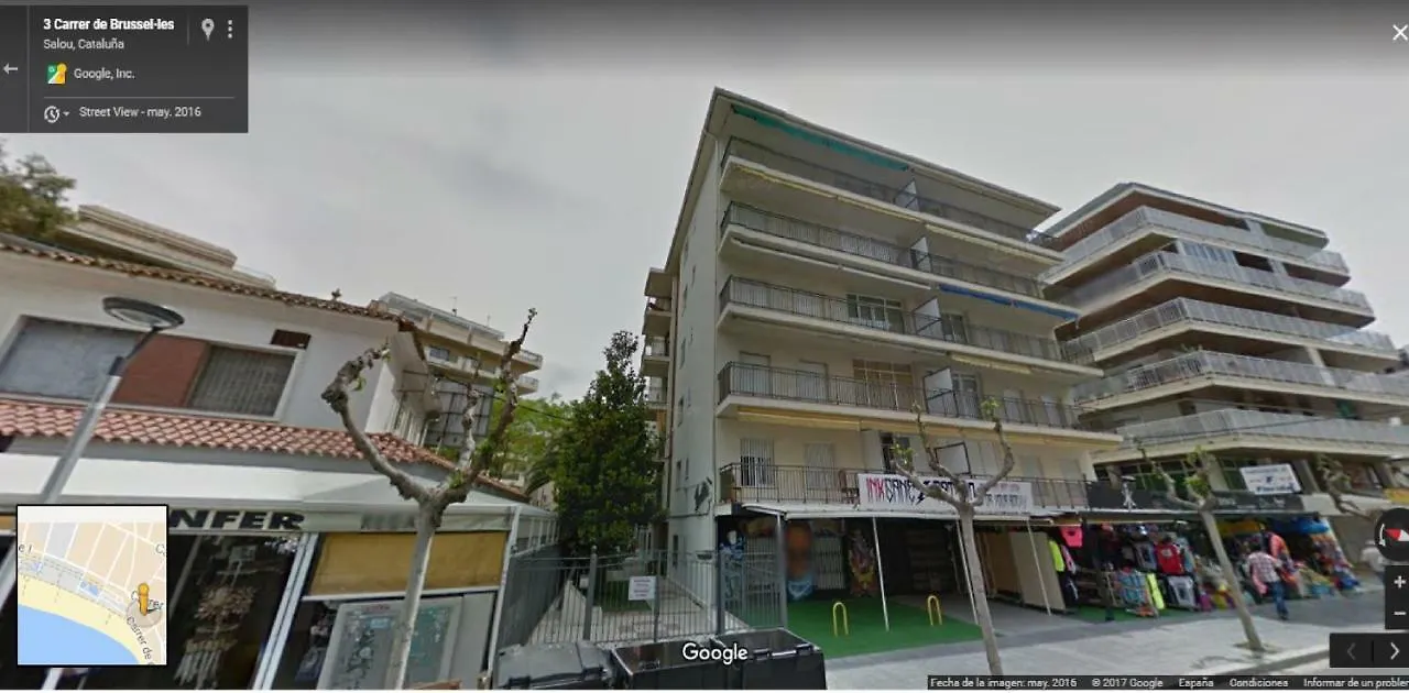 Apartamento 1 Linea De Playa + Parking! 살루
